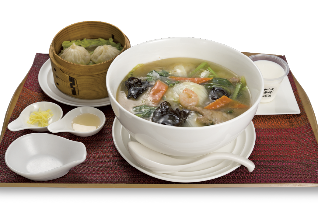 五目あんかけ麺セット