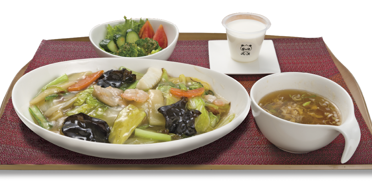 あんかけ焼きそばセット